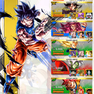 D571-IOS+Android-Team Daima+37 Legends+Vip Equipment+New LL Goku Uis+SS4 Goku+SS3 Vegeta+Trunks+Zamasu+Goku and Bardock - Image 1