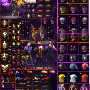 Free Fire Acc🔥 LvL 72 🔥 4 GUNS MAX - Image 2