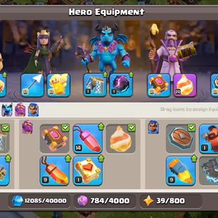 ❗[ PREMIUM TH-17 ]❗FIREBALL [20] - E.BOOT [20] || HEROS: 73-83-41-63-30 || STRONG DEF - TROOPS || FAST DELIVERY  - Image 6