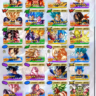 D633-IOS+Android-Nice Acc-10 UL(Goku Uis+Beast Gohan+SS4 Gogeta+Vegito+Gogeta+)+Good Equipment+47 Legend+Team Fusion - Image 4