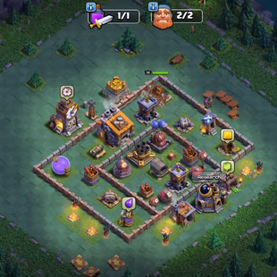 COC | 13 TH | 153 LVL 💎 1682 TROPHIES | 89 GEMS |  MAGIC ITEMS |  FULL ACCESS | GIFT 🎁 - Image 7