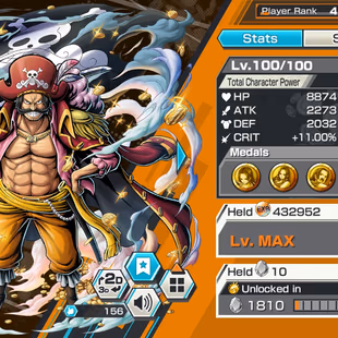 IOS-Android-4 Ex(Shanks Red-Roger-White Beard-Big mom)-Good Medal-SP 151%-Good BF(Marco-Rayleigh-Law oni)-HP746 - Image 8