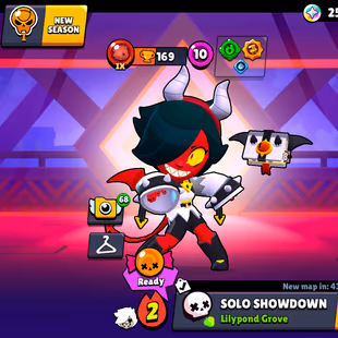 BS+CR BOTH IN ONE GMAIL ||  27K+ TROPHY - 7 HYPER -7 MAX -- 14 MAX || 71 BRAWLER - 117 SKIN || CR 6K TROPHY - 1 EVO-SAFE - Image 1