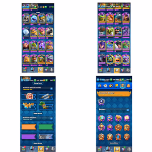 XP-63! KT-15! 101X MAX CARDS[36X ELITES]! EVO-16! EMOTES-149! LOTS OF HALF EVOS! 10450 TROPHIES! INSTANT DELIVERY - Image 4