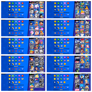 15407 Trophies | 45|80 Brawlers | 1 Legendary Surge |  24 Skins | Full Access - Image 4