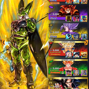 D340-IOS+Android-4 UL(SS4 Gogeta Full Red Star+Cell+Beast Gohan)+40 Legends+Have Equipment+Good Team+Goku Black+SS2 Goku - Image 1