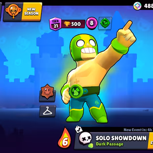 |2in1| BS - CR | 13221 TROPHIES | 39 BRAWLERS | 2 Legendary | 1174 VICTORIES | 76 LVL | 67 GEMS | FULL ACCESS | GIFT - Image 3