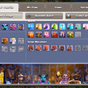 TH14 Account - Lvl 157 - Name Change Ready - BH10 - Heroes BK 60 - AQ 54 - MP 49 - GW 41 - RC 23 - Image 5