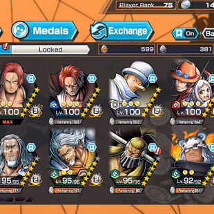 BR332-RARE ACC+Hyber 67-Shank V3 Full Boost+Roger V1 Full Boost+7 Ex(Shank v4+Yamato Ace+Kaido v2)+SUP166%+Good Medal - Image 1