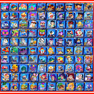 MOST RARE N PREMIUM | 100000 TROPHIES | ALL MAX BRAWLERS (92 MAX) | 400 SKINS | METEORIC FAME | 3 PRESTIGE | 54 TITLES - Image 7