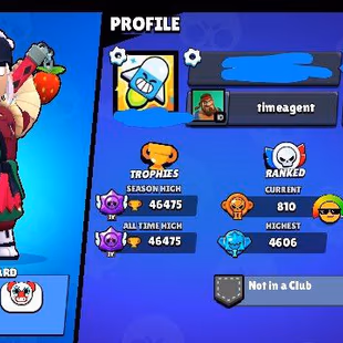 46K+ TROPHIES | 76/88 BRAWLERS | 5 MAXED BRAWLERS | 75+ PREMIUM SKINS | SAFEST ND INSTANT DELIVERY! - Image 1