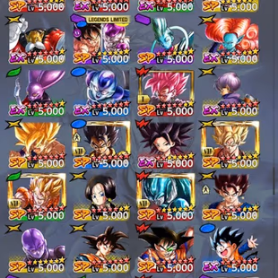 WHALE - 825,531,881 Total Power Level - 144 Zenkai - 385 Sparking - 14 Ultra - 176 Godly Equipment - Android Account 8K - Image 1