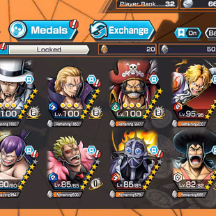 BR330-Hyber 8+3 Ex Meta Max(Lucci+Luffy Gear 5+Roger V1)+SUP 140%+Good Medal+Young Ray Max+Kaku+King+Oden v2+Broggy - Image 1