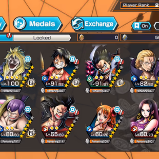 IOS-Android-Kid Law Max-Good Medal-SP 129%-Good BF Hakuba max-Rayleigh-Luffy-Cracker-HP777 - Image 1