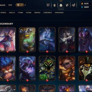 [BR] 275 Skins | 4 Ultimate Skins | Unranked (Ex Iron) | All Champions | Level 294 | Instant Delivery - Image 4