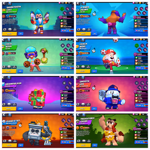 44 Brawler||7k Trophy||Max brawler 3||SURGE.SPIKE||Hayperchrad 2||Skin 35||59 Gem's|| - Image 4
