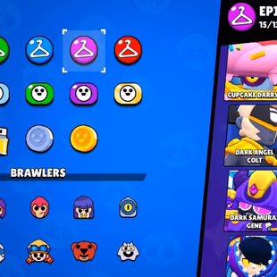 RARE PSG MIKE 30000 TROPHIES | 3 HYPER 13 MAX 74|80 BRAWLERS UNLOCKED 61 SKINS | RENAME AVAILABLE INSTANT DELIVERY - Image 8