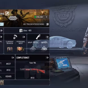 Level 149/ India region / 1 mythic gun /  7 legend gun / 87 epic gun / 25 solider epic - Image 2