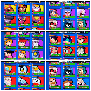 18500 Trophies | 56 Brawlers | 3 Legendary Surge| Meg | Sandy | 15 Skins | Full Email Access - Image 5