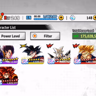 D595-IOS+Android-Team Fusion+5 UL(SS4 Gogeta Full Red Star+Goku Ui)+38 Legends+Good Equipment+New Goku Uis+Vegito Green - Image 2