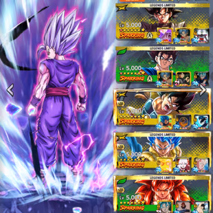 D573-IOS+Android-5 UL(Beast Gohan+SS4 Gogeta)+44 Legends Good Star+Vip Equipment+Nice Team Fusion+SS2 Goku+Zamasu+Vegito - Image 5