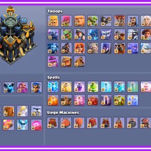 MAX TH 17 | EVERY EQUIPMENT MAX | SKIN AND SCENERY STACKED | MAX BUILDER BASE |DECORATIONS STACKED| LEGENDARY SKIN SETS - Image 7