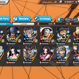 BR481-5 Ex Meta Max(Garp+Sabo+Kuzan+Akainu+Zoro)+442 Fragment+Good Medal+Support 140+Rayleigh Max+S-Hawk Max+Katakuri - Image 1