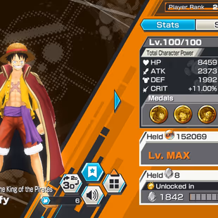 IOS-Android-3 Ex Max(S-Snake-Lucci-Luffy)-BF Max(Pacifista-Shiryu-Katakuri-Neptune-Kaku)-Support 143%-Good Medal-BR138 - Image 8