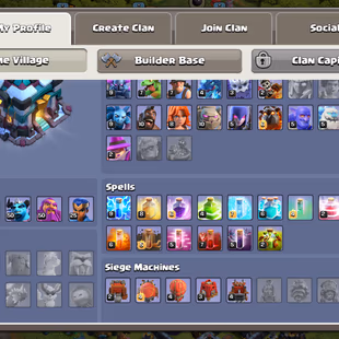 !!FULL MAX TH13!! HIGH BH-6 BUILDER!! EPIC-[GG-MAX!MM-MAX!RS-MAX!EB-MAX]!! HERO-75-75-50-50-25-(5X MAX)!! 164-XP!! SKINS - Image 6