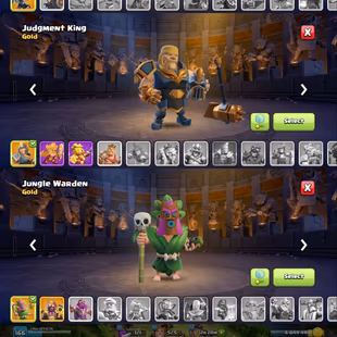 TH 14 MAX 6 EPIC 20+ TOTAL 9 HERO 80-80-55-30 ALL LAB PETS WALL DEFANCE FULL MAX NC YES AWESOME ACCOUNT - Image 3