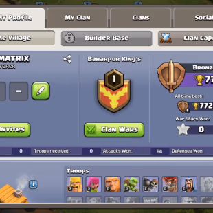 TH5 MAX | BEST DEFENSE BASE!  | 200 GEMS FREE  | EXP : 22 |  3 BUILDERS  NAME CHANGE FREE - Image 2