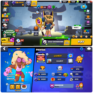 Premium Account-Trophy[64899]-Antivirus 8-Bit-Max Power[6x]-Hypercharge[34x]-Premium Skin[222x]-Brawler[89x]-GoodQuality - Image 1