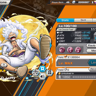 BR535-Hyber 63+12 Ex(Garp+Lucci+Shank v4+Gear 5+Roger+Kaido+Roger v2+Zoro+Shank v3+White Beard+Shank+Yamato)+Good Medal - Image 8