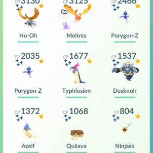 A78]Rare Acc]Level 30]300 Pokemon Bag]72 Legendary]2 Hundo Legendary]Necrozma] 4 Legendary Shiny]Bag Items 350 ]Starter - Image 3