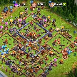 ❗[ PREMIUM TH-16 ]❗EB [23] | GG-SB [20] || HEROS: 70-88-45-52-32 || GOLDEN WALLS || STRONG DEF - TROOPS - Image 1
