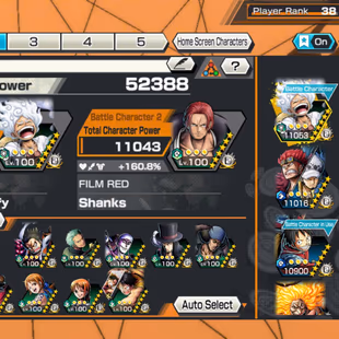 HB 31-8 Ex Meta(Yamato Ace-Shanks Red-Luffy Gear 5-White Beard-Kid Law-Oden-Akainu-Big mom)-Support 160%-Good Medal-KC15 - Image 1