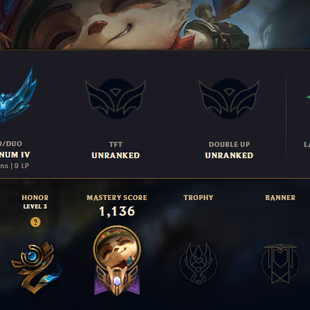 EUNE SUPER RARE ACCOUNT 💥 Handleveled season 6 account from the first and only owner Flex rank emerald 2 Level 864 - Image 5