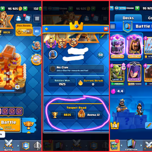 🎁TURKEY LOCAL 1-RARE EMOT BALLOON🎉(13-MAXED 4- ELITE  9- EVO (KT-14 8863- CUPS ( ARENA-22( INSTANT DELIVERY  - Image 5