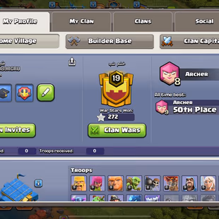 TOWNHALL 12 [] HEROES 65/65/40/40 [] 1200 GEMS [] FREE RENAME [] INSTANT DELIVERY [] XP 130 [] iOS/Android - Image 6