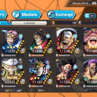 BR295-Hyber 63+6 Ex Max 11k Power(Roger V1+Shank V3+White Beard+Big Mom+Akainu+Zphyr)+Vip Medal+Support 161%+Many BF Max - Image 2