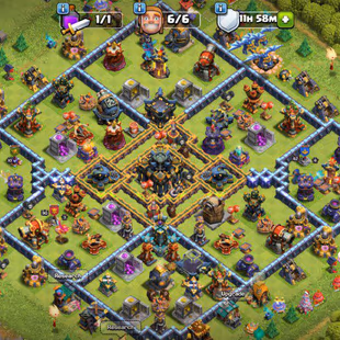 TH17 ||| heroes: 90-90-70-69-42 ||| 914 GEMS ||| 502 MEDAL - Image 2