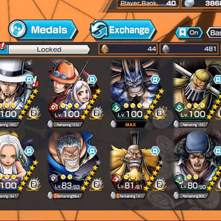 BR582-IOS+Android-Kaido Full Boost+7 Ex(Garp+Kuzan+Yamato Ace+Snake+Lucci+Roger v2)+Good Medal+Support 160+Robin Max - Image 2