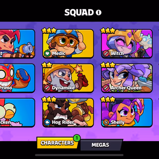 SQUAD BUSTERS-44 LVL.87 LVL SQUAD JOURNEY.24 SQUAD | 20 SQUAD 3 STARS.56 EMOJ .IMMEDIATE DELIVERY - Image 4