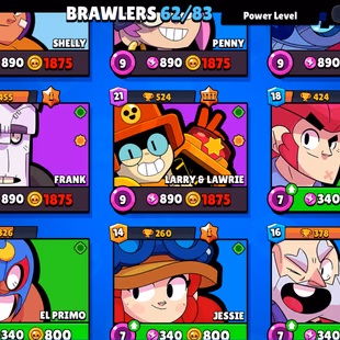 9 MAXED ||62|83||17500 Trophies||40 SKINS||125 GEMS||FREE NC!! - Image 8