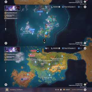 All Platform - EU - AR 58 - 60 Charcter+17 5'Star - 13 Wephons - 5'Star - Xingqiu C6 - Collei C5 - Sethos C5 - Yaoyao C6 - Image 6