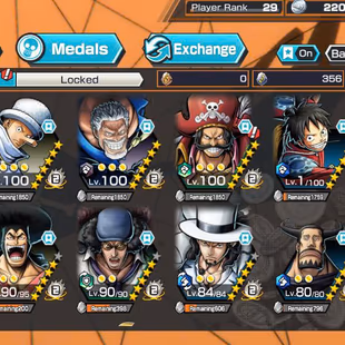 BR596-IOS+Android-4 Ex(Garp Max+Roger Max+Kuzan+Lucci)+Good Medal+Support 153+Koby Max+Kaku Max+Carrot+Oden v2+Pacifist - Image 1