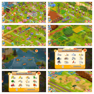 HAY DAY LVL-160 RARE FARM BARN STRONGE 6900 SILO 2600- PURE HAND MADE FARM- 433 GEMS-COIN 2.5M-CHEAP-WITH FREE CLASH OF - Image 1