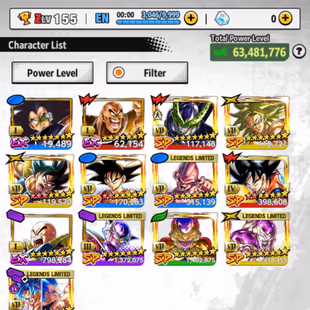 D766-IOS+Android-2 UL Meta(SS Goku Red Star+Frieza Power 11 Red Star)+26 Legends Limited+Good Equipment+Team Frieza - Image 5