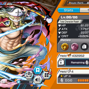 IOS-Android-4 Ex(Shanks Red-Roger-White Beard-Big mom)-Good Medal-SP 151%-Good BF(Marco-Rayleigh-Law oni)-HP746 - Image 5
