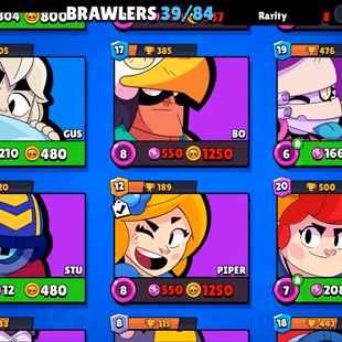 Brawl Stars : 39 BRAWLERS | 2 Legendary | 13457 TROPHIES | 2230 VICTORIES | 87 LEVEL | 328 GEMS | FULL ACCESS | GIFT - Image 7